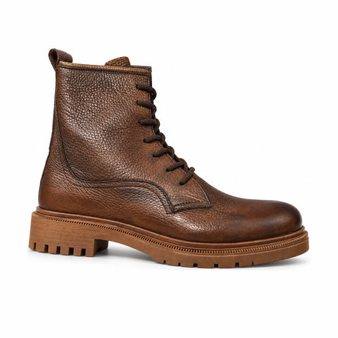 Men's Genuine Leather Shoes 22WFD6306FT Brown