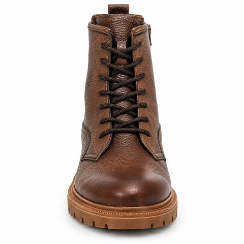 Men's Genuine Leather Shoes 22WFD6306FT Brown