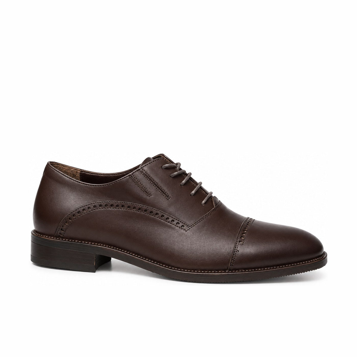 Men's Genuine Leather Shoes 22WFD638118 Brown