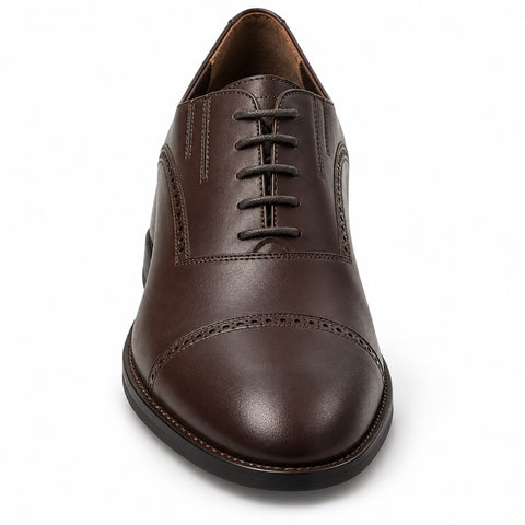 Men's Genuine Leather Shoes 22WFD638118 Brown
