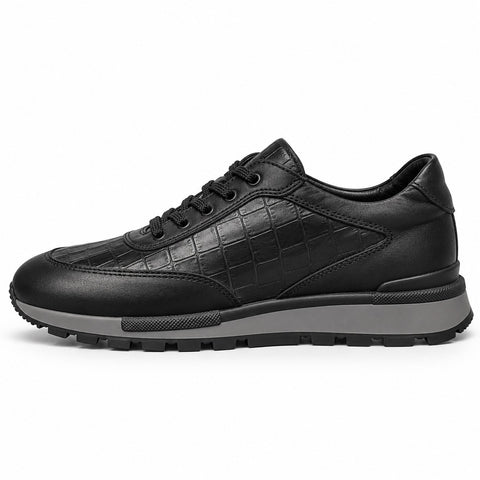 Men's Genuine Leather Shoes 22WFD640414 Black