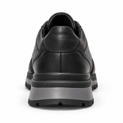 Men's Genuine Leather Shoes 22WFD640414 Black