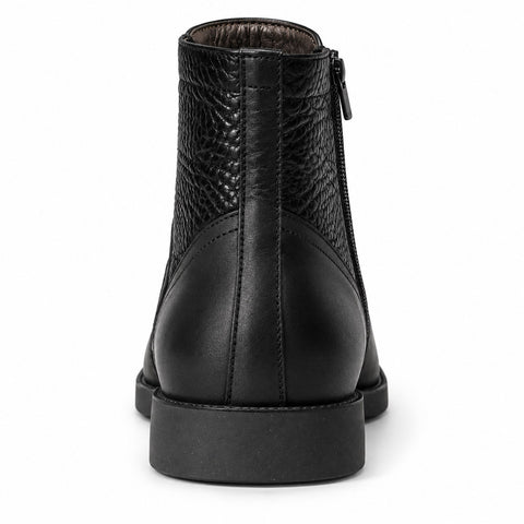 Men's Genuine Leather Shoes 22WFD650014 Black