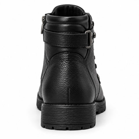 Men's Genuine Leather Shoes 22WFD6582FT Black