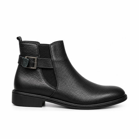 Men's Genuine Leather Shoes 22WFD6843FT Black