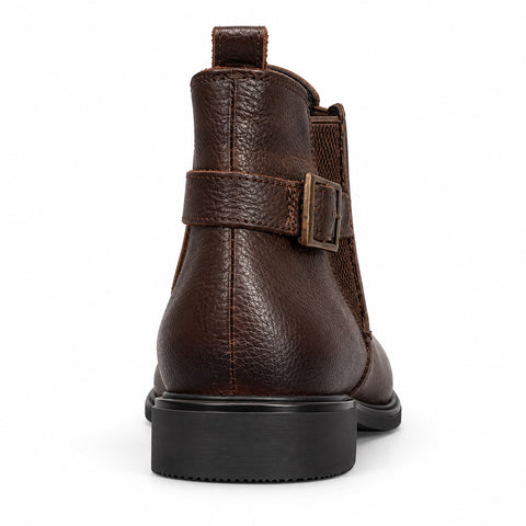 Men's Genuine Leather Shoes 22WFD6843FT Brown