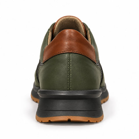 Men's Genuine Leather Shoes 22WFD694114 Green