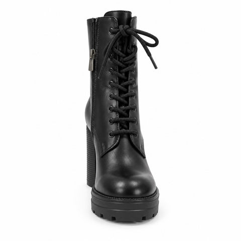Women's Leather Shoes 21WFD183118 Black