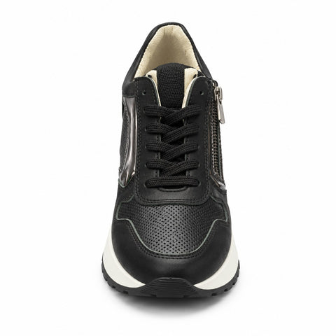 Women's Leather Shoes 22SFD371414 Black